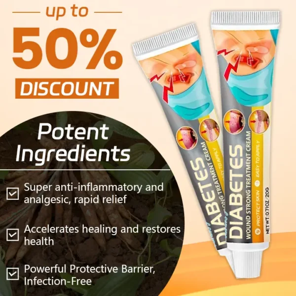 Ceoerty™ Diabetes Wound Strong Treatment Cream