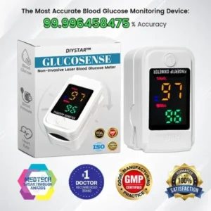 DIYSTAR™ GlucoSense Non-Invasive Laser Blood Glucose Meter